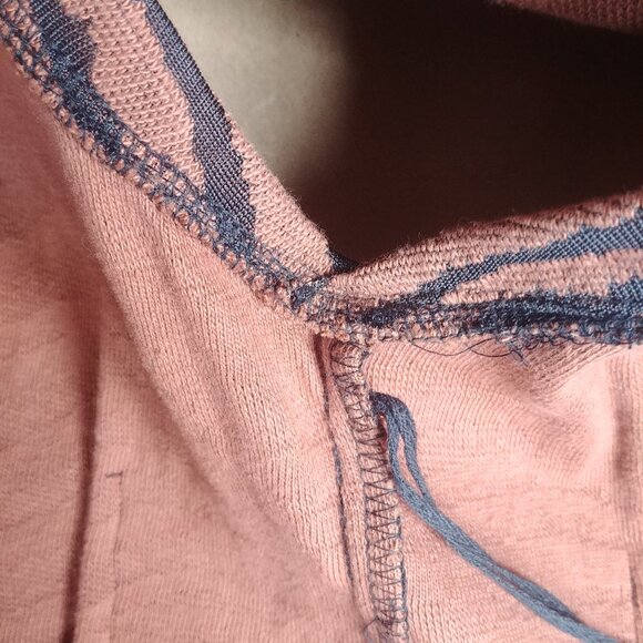 Free People animal print brown black tiger stripe mini dress button down Small - Picture 14 of 16